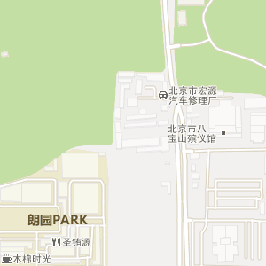八宝山站地铁地图