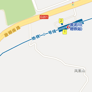 黄泥川站地图_黄泥川站周边地图_大连地铁