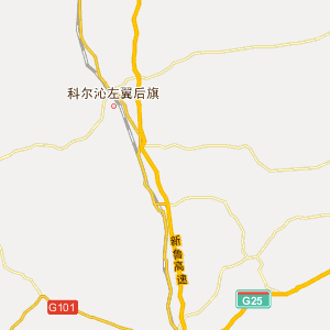 阜新市彰武县地图