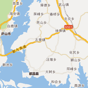 九江德安县地图