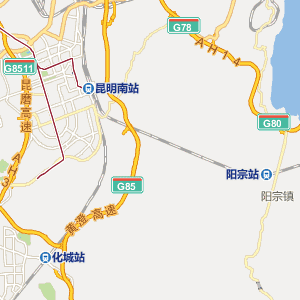 昆明地铁线路图