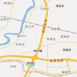 渭南市运动交通线路地图