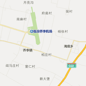 临汾市文化交通线路地图