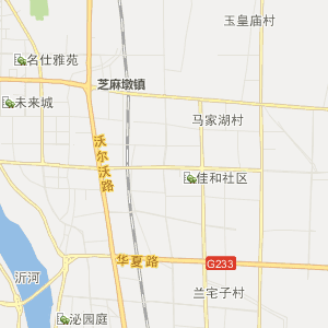 临沂兰山区地图