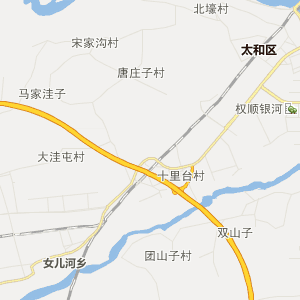 锦州市行政地图
