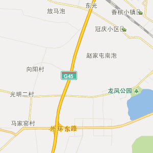 大庆市宗教交通地图