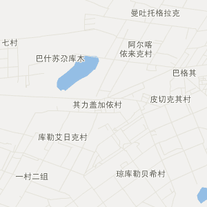 和田地区洛浦县地图