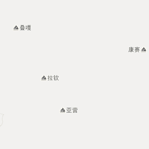 日喀则市白朗县地图