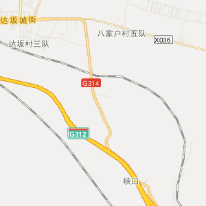 乌鲁木齐市达坂城区地图