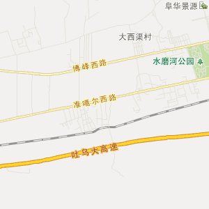 昌吉回族自治州阜康市地图