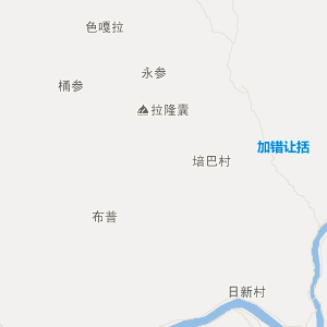 那曲市比如县地图