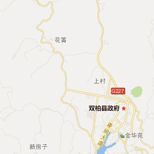 楚雄彝族自治州双柏县地理地图