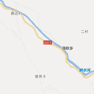 甘孜藏族自治州炉霍县地图