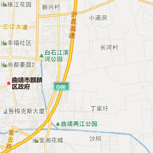 曲靖市麒麟区地图