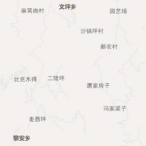 凉山彝族自治州普格县历史地图