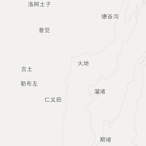 凉山彝族自治州金阳县地图
