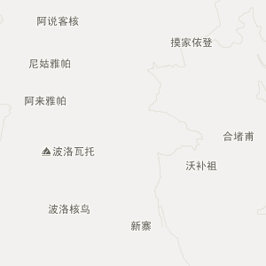 凉山彝族自治州金阳县地图