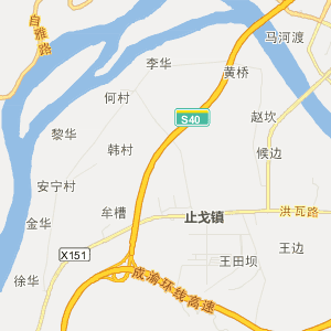 眉山市洪雅县地理地图