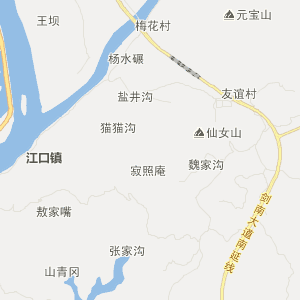 眉山市彭山区地图