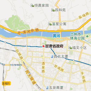 兰州市城关区地图