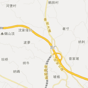 黔西南布依族苗族自治州贞丰县地理地图