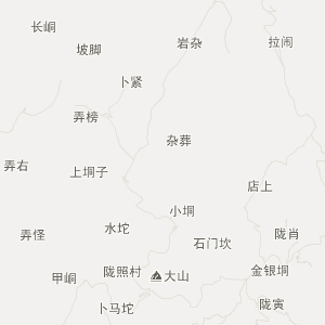 百色市凌云县地理地图