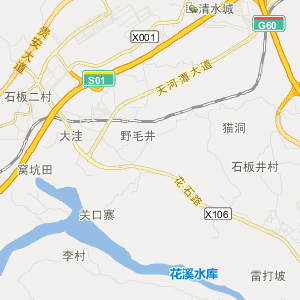 贵阳市花溪区地图