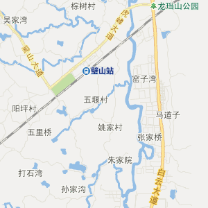 重庆璧山301路上行公交线路