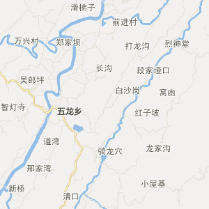 重庆市北碚区地图