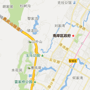 重庆361路上行公交线路