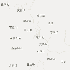 广元市青川县地理地图