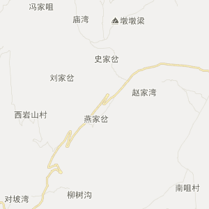 白银市会宁县地理地图
