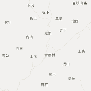 南宁市马山县历史地图