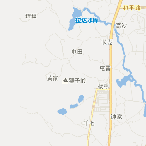 柳州市柳江区地理地图