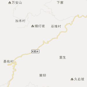 黔东南苗族侗族自治州剑河县地图