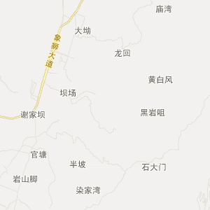 铜仁市江口县地图