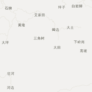 黔东南苗族侗族自治州麻江县行政地图