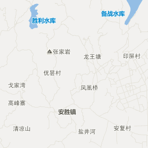 重庆市梁平区地理地图