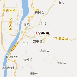 庆阳市宁县地图