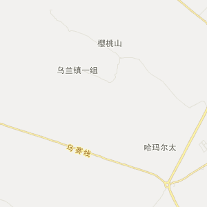 鄂尔多斯市鄂托克旗地图