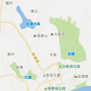 云浮市郁南县地图