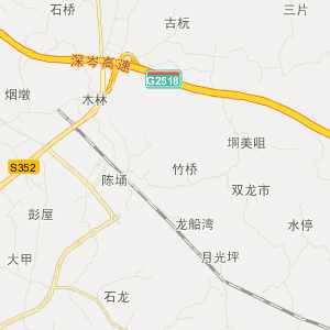 云浮市罗定市历史地图