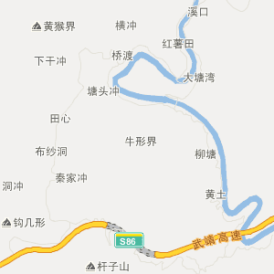 邵阳市绥宁县地图