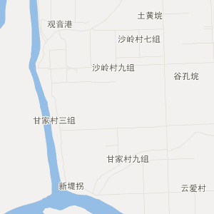 常德市津市市历史地图