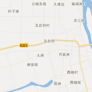 常德市安乡县地图