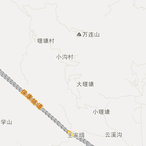 襄阳市保康县地图
