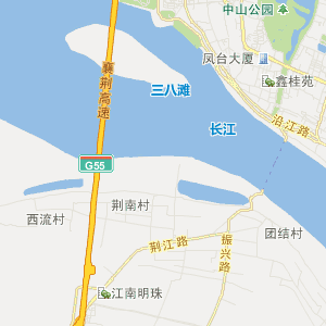 荆州市沙市区地图