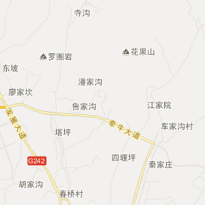 十堰市郧西县地理地图