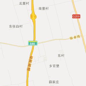 运城市临猗县行地图