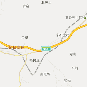 晋城市沁水县地图